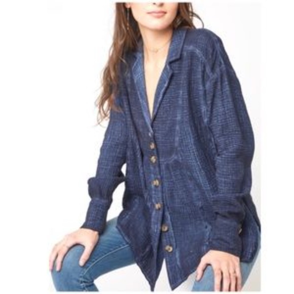 Free People All About The Feels Button Blouse - Picture 3 of 12